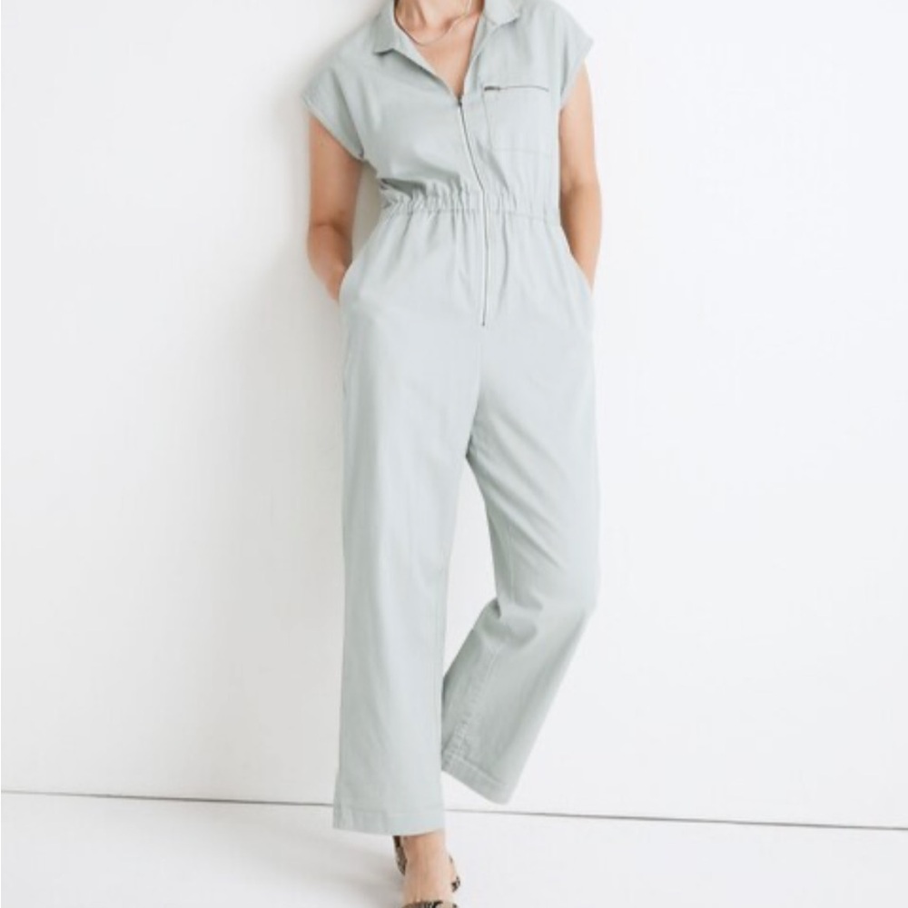 Madewell Zip-Front Jumpsuit size 8
